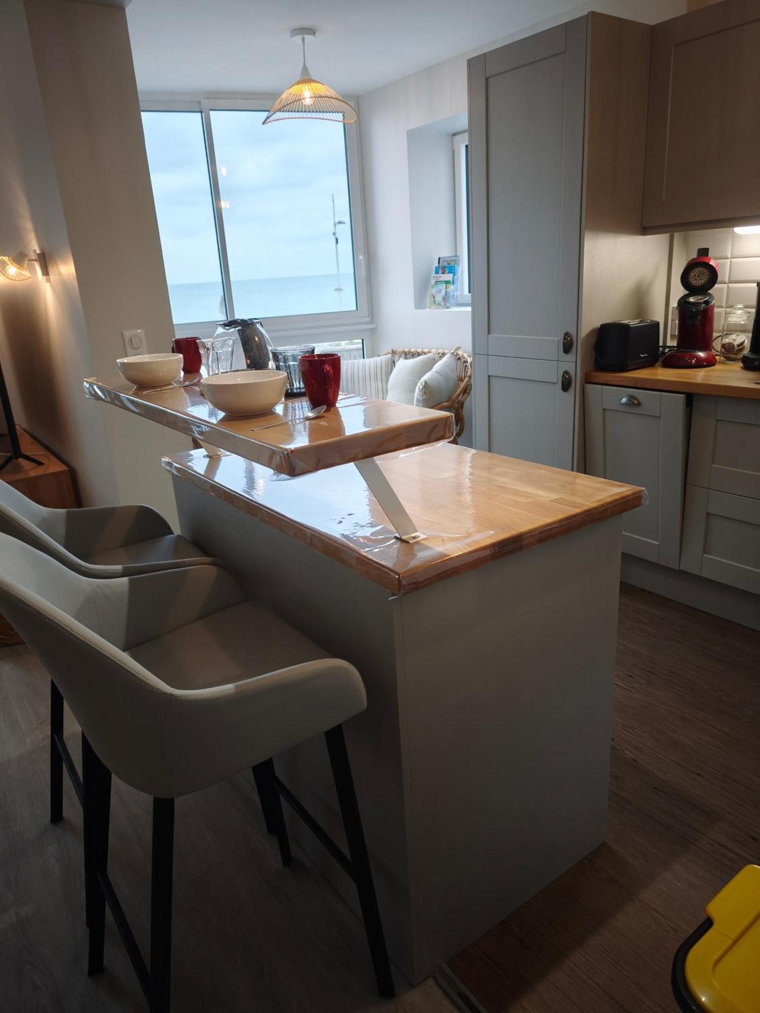 Appartement Renove Avec Vue Sur Mer A Fecamp ! Exteriér fotografie