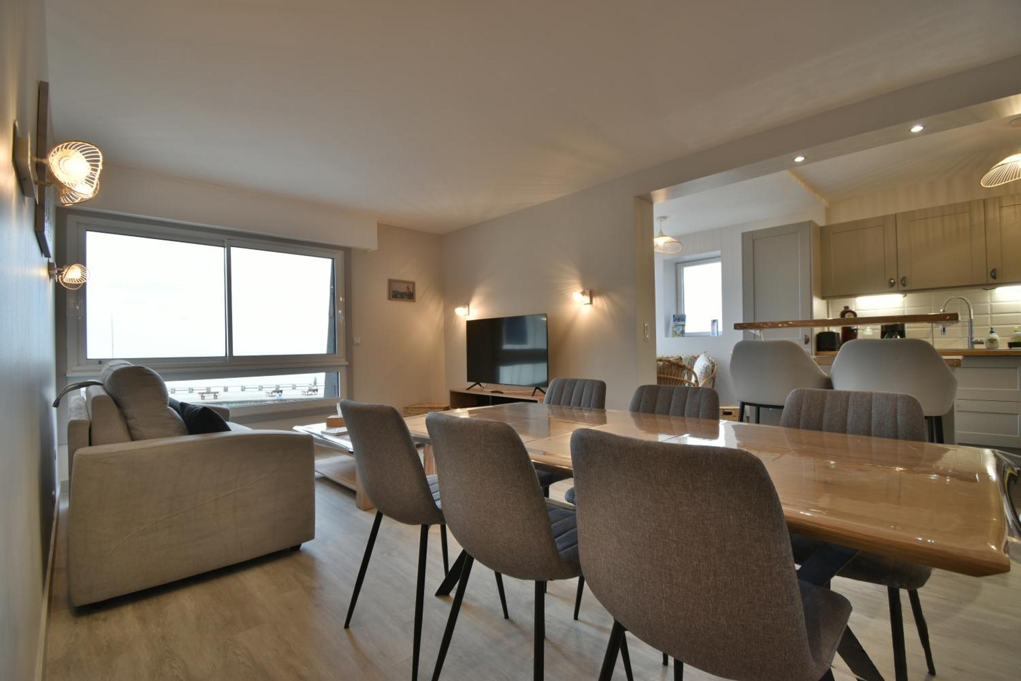 Appartement Renove Avec Vue Sur Mer A Fecamp ! Exteriér fotografie