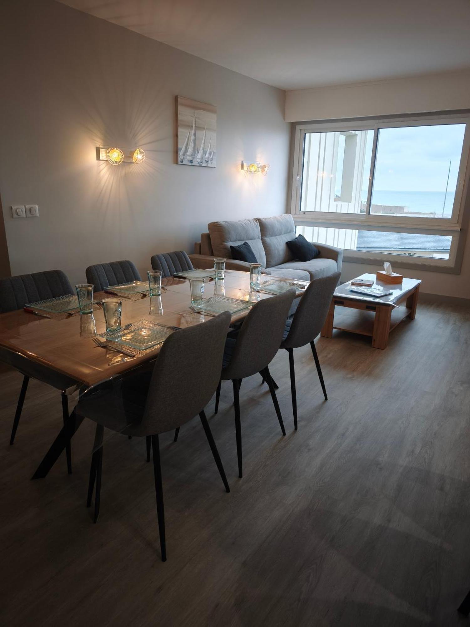 Appartement Renove Avec Vue Sur Mer A Fecamp ! Exteriér fotografie