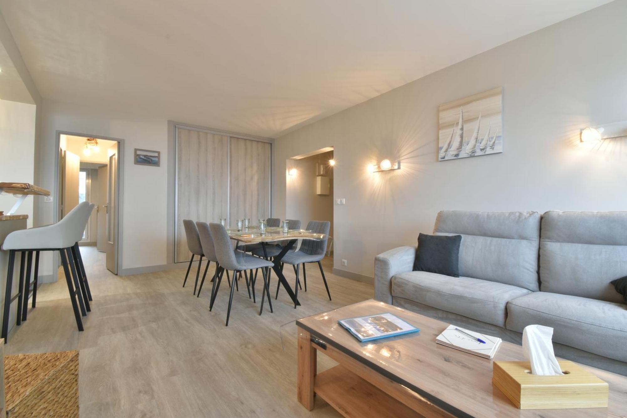 Appartement Renove Avec Vue Sur Mer A Fecamp ! Exteriér fotografie